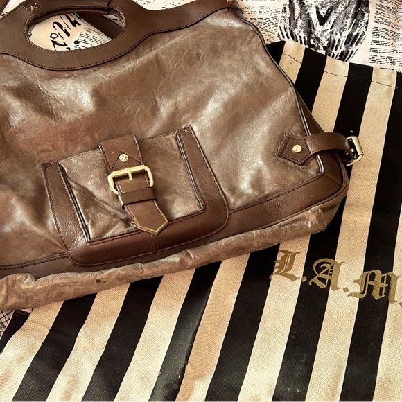 👜 Stunning Vintage One of a Kind Rare Vintage Gwen Stefani Lamb Bag 👜 - Picture 2 of 15